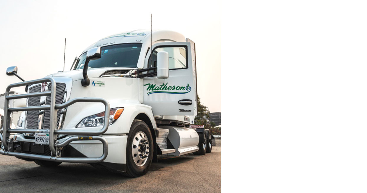 Matheson Postal Services Puts Kenworth T680 Next Gen with Near Zero Emissions Natural Gas Engine to the Test