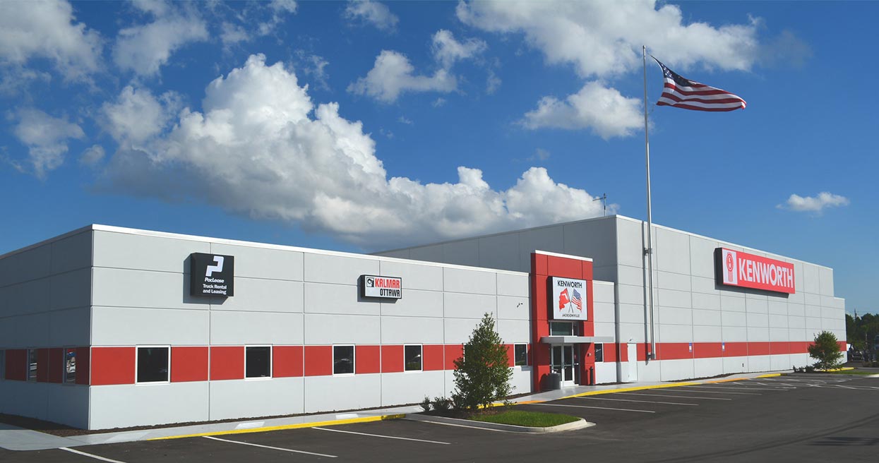 Kenworth of Jacksonville Relocates To Newly Constructed Facility