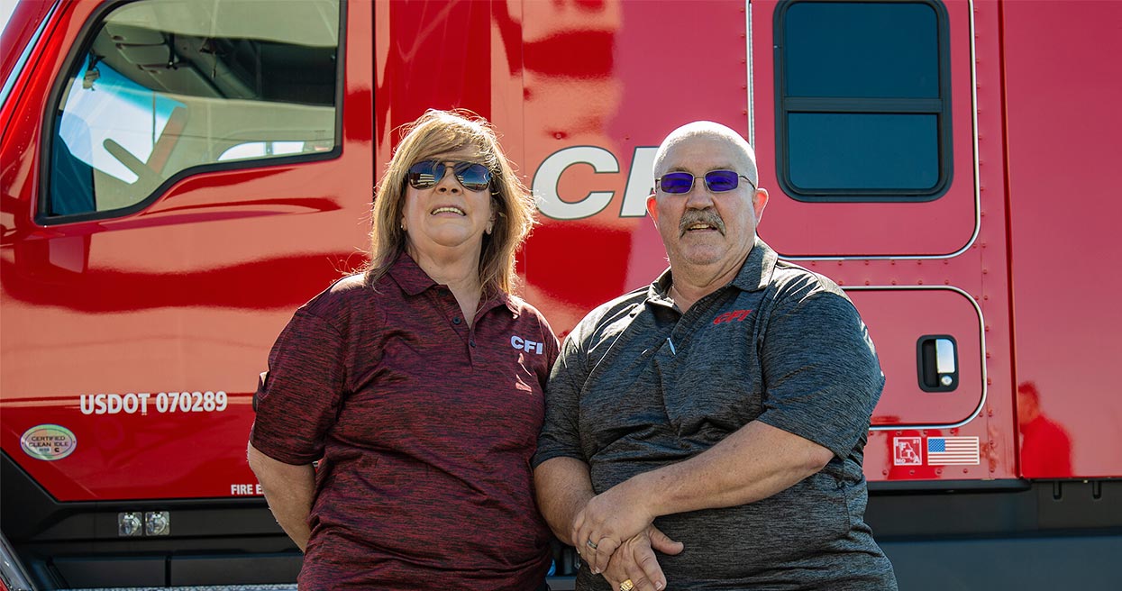 CFI Team Drivers Ricky and Mary Norman Give T680 Next Generation High Praise￼