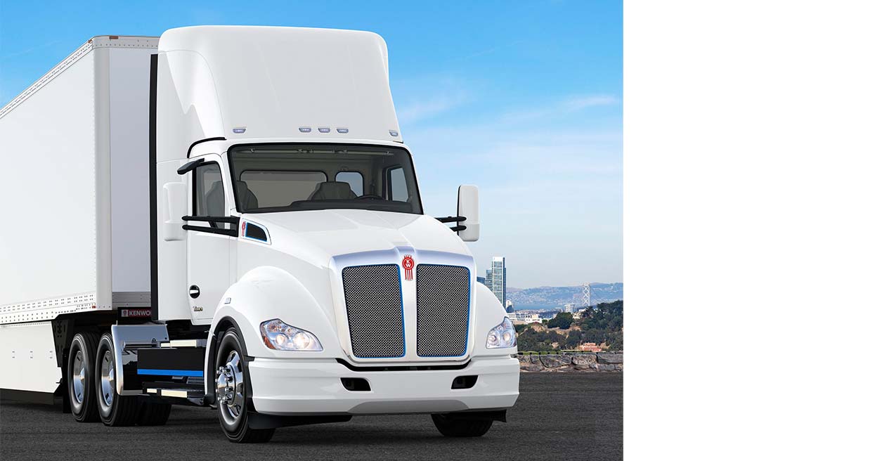 Camionnage CP First To Order Zero Emissions Kenworth T680E Battery Electric Vehicle in Canada