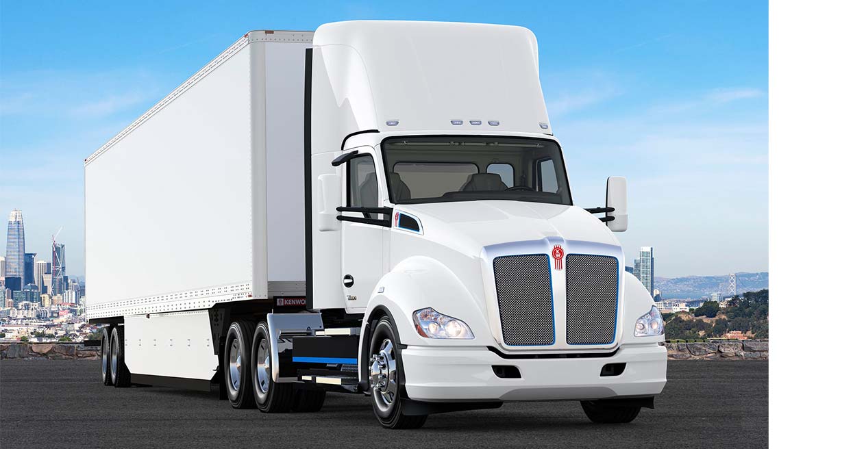 Kenworth Receives Order for Zero Emissions T680E Battery Electric Vehicle From Knight-Swift Transportation