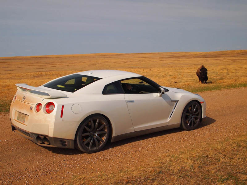 Nissan GTR extended drive to South Dakota while in engineering at Nissan