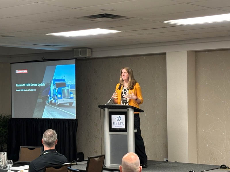 Melanie Shaff Addresses Service Managers