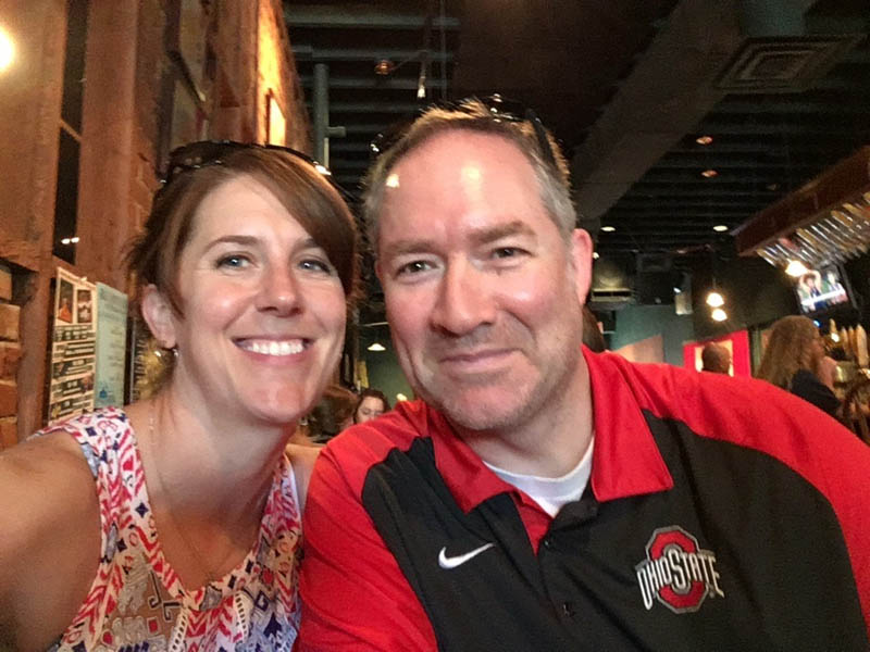 Melanie Shaff and her Husband