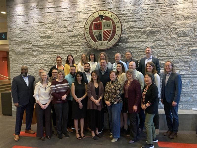 Melanie Shaff and Seattle University Classmates