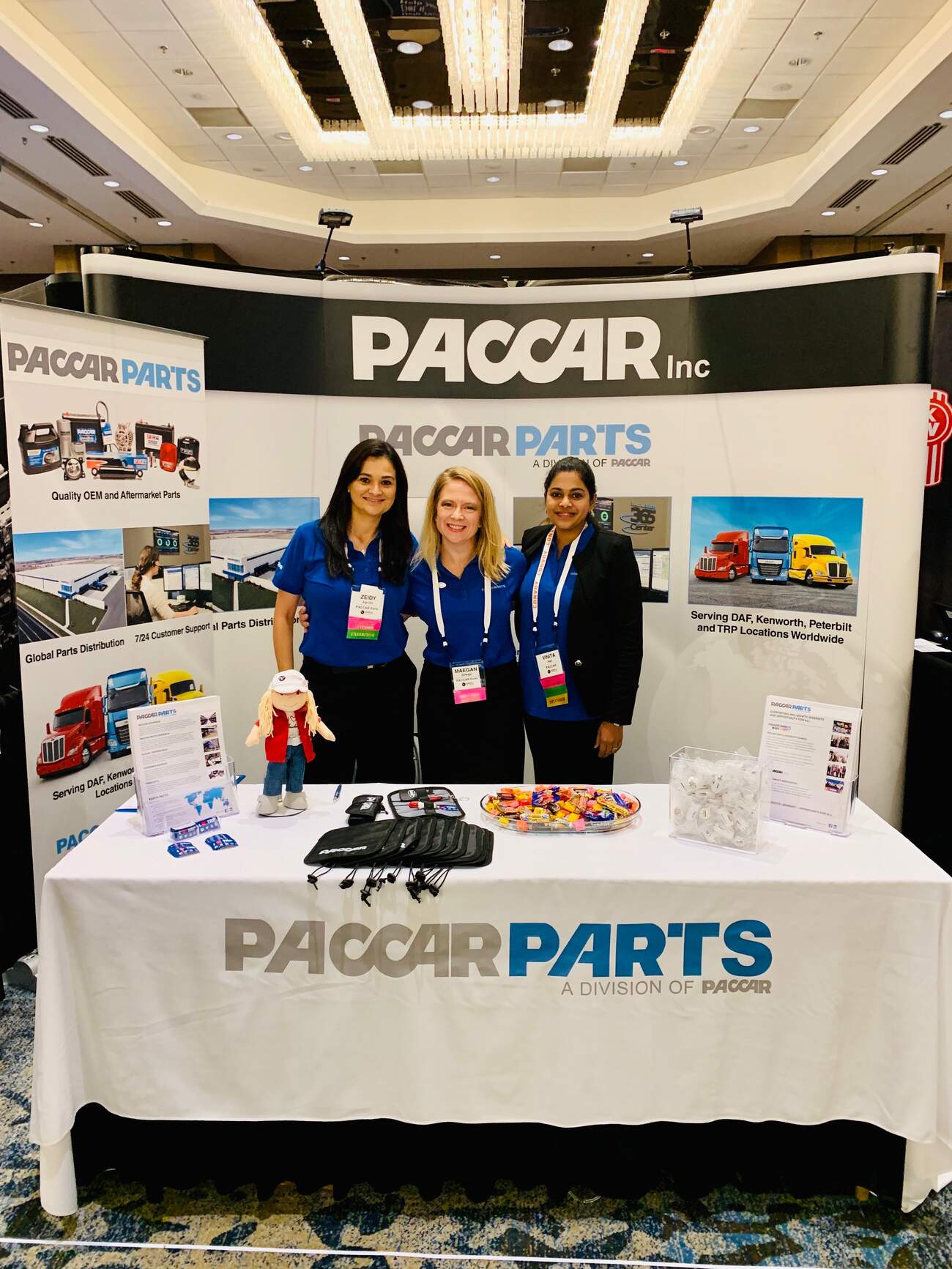 Maegan_Ortega_PACCAR Supporting the PACCAR Parts Booth at the Accelerate! Conference ~2019